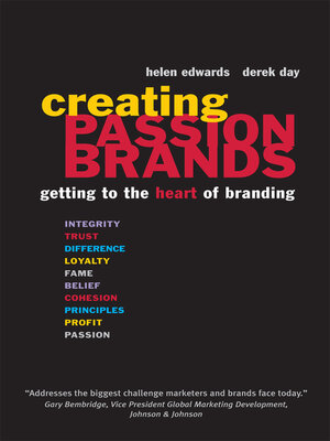 cover image of Creating Passion Brands